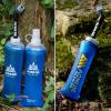 image:imageAzarxis TPU Soft Flask Collapsible Water Bottles BPAFree 250ml 350ml 500ml 600ml for Hydration Vest Pack Running Hiking Cycling ClimbingStraw for 250ml 500ml Water Bottle