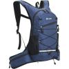 image:imageAzarxis Hiking Pack Hydration Backpack Lightweight Daypack for Women Men Running Cycling Biking Trail Race Jogging RaveDark Blue  18l Backpack No Water Bladder
