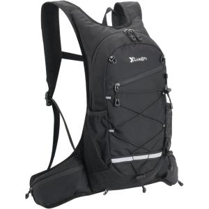 image:imageAzarxis Hiking Pack Hydration Backpack Lightweight Daypack for Women Men Running Cycling Biking Trail Race Jogging RaveBlack  18l Backpack No Water Bladder