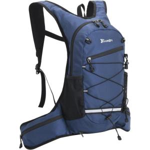image:imageAzarxis Hiking Pack Hydration Backpack Lightweight Daypack for Women Men Running Cycling Biking Trail Race Jogging RaveDark Blue  18l Backpack No Water Bladder
