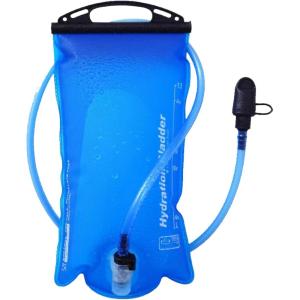 image:imageAzarxis Hydration Bladder TPU 15L 2L 3L Water Reservoir BPAFree for Hiking Backpack Hydration Pack Leak Proof Large Opening Water Storage Bladder Bag for Camping Cycling Running02 TPU Material  15L