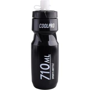 image:imageAzarxis TPU Soft Flask Collapsible Water Bottle Running Folding Gel Water Reservoir Handheld for Hydration Pack Hiking Cycling Climbing Jogging Marathon Trail Race06 Black  710ml  1pack