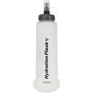 image:imageAzarxis TPU Soft Flask Collapsible Water Bottle Running Folding Gel Water Reservoir Handheld for Hydration Pack Hiking Cycling Climbing Jogging Marathon Trail Race05 White  500ml  1pack