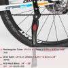 image:imageAzarxis Aluminium Alloy Adjustable Height Rear Bicycle Kickstand for 24  28 Mountain Bike 700 Road Bike BMX MTB Black