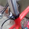 image:imageAzarxis Bike Seat Post Clamp Aluminum Alloy Quick Release Bicycle Seatpost Tube Tightener Clip 286mm 318mm 349mm for Mountain Road Fixie Track Folding DH MTB BMX Bikes Gear2 Red  Non Quick Release