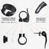 image:imageAzarxis Bike Seat Post Clamp Aluminum Alloy Quick Release Bicycle Seatpost Tube Tightener Clip 286mm 318mm 349mm for Mountain Road Fixie Track Folding DH MTB BMX Bikes Gear1 Black  Quick Release