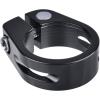 image:imageAzarxis Bike Seat Post Clamp Aluminum Alloy Quick Release Bicycle Seatpost Tube Tightener Clip 286mm 318mm 349mm for Mountain Road Fixie Track Folding DH MTB BMX Bikes Gear2 Black  Non Quick Release