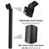 image:imageAzarxis Bike Seatpost 254mm 272mm 286mm 304mm 308mm 316mm x 350mm Bicycle Seat Post Aluminum Alloy Seat Tube MTB BMX Saddle Pole for Mountain Bike Road Bike Fixed Gear02 Black