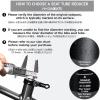 image:imageAzarxis Bike Seatpost 254mm 272mm 286mm 304mm 308mm 316mm x 350mm Bicycle Seat Post Aluminum Alloy Seat Tube MTB BMX Saddle Pole for Mountain Bike Road Bike Fixed Gear05 Black