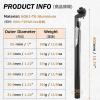 image:imageAzarxis Bike Seatpost 254mm 272mm 286mm 304mm 308mm 316mm x 350mm Bicycle Seat Post Aluminum Alloy Seat Tube MTB BMX Saddle Pole for Mountain Bike Road Bike Fixed Gear07 Black