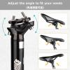 image:imageAzarxis Bike Seatpost 254mm 272mm 286mm 304mm 308mm 316mm x 350mm Bicycle Seat Post Aluminum Alloy Seat Tube MTB BMX Saddle Pole for Mountain Bike Road Bike Fixed Gear06 Black