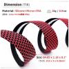 image:imageAzarxis EVA Road Bike Handlebar Tapes Soft Bicycle Bar Tape Professional Cycling Handle Wraps  2 Rolls Black