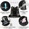 image:imageAzarxis Hiking Hydration Pack Running Backpack 18L Daypack Vest Lightweight for Women Men Cycling Biking Trail Race Rave White  Only Backpack