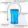 image:imageAzarxis Hydration Bladder 15L 2L 3L Water Reservoir BPAFree for Hiking Backpack Hydration Pack Leak Proof Large Opening Water Storage Bladder Bag for Camping Cycling Running01 Blue