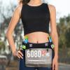 image:imageAzarxis Race Number Bib Belt with 6 Storage Loops Adjustable Elastic Webbing for Men Women Runners Running Jogging Triathlon Marathon Trail Race Cycling2 Black