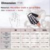 image:imageAzarxis Skeleton Gloves Adjustable Lightweight Racing Skull Sports Work Bone Gloves AntiSlip Breathable for Men amp Women Motorcycle Cycling Biking Workout5 Black  Half Finger  Skeleton Pattern