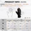 image:imageAzarxis Skeleton Gloves Adjustable Lightweight Racing Skull Sports Work Bone Gloves AntiSlip Breathable for Men amp Women Motorcycle Cycling Biking Workout3 Black with FingerTip Flap