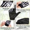 image:imageAzarxis Skeleton Gloves Adjustable Lightweight Racing Skull Sports Work Bone Gloves AntiSlip Breathable for Men amp Women Motorcycle Cycling Biking Workout2 Green  Glow in the Dark  Skeleton Pattern