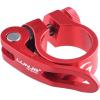 image:imageAzarxis Bike Seat Post Clamp Aluminum Alloy Quick Release Bicycle Seatpost Tube Tightener Clip 286mm 318mm 349mm for Mountain Road Fixie Track Folding DH MTB BMX Bikes Gear1 Red  Quick Release