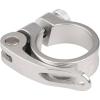 image:imageAzarxis Bike Seat Post Clamp Aluminum Alloy Quick Release Bicycle Seatpost Tube Tightener Clip 286mm 318mm 349mm for Mountain Road Fixie Track Folding DH MTB BMX Bikes Gear1 Silver  Quick Release