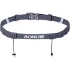 image:imageAzarxis Race Number Bib Belt with 6 Storage Loops Adjustable Elastic Webbing for Men Women Runners Running Jogging Triathlon Marathon Trail Race Cycling1 Gray