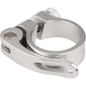 image:imageAzarxis Bike Seat Post Clamp Aluminum Alloy Quick Release Bicycle Seatpost Tube Tightener Clip 286mm 318mm 349mm for Mountain Road Fixie Track Folding DH MTB BMX Bikes Gear1 Silver  Quick Release