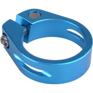 image:imageAzarxis Bike Seat Post Clamp Aluminum Alloy Quick Release Bicycle Seatpost Tube Tightener Clip 286mm 318mm 349mm for Mountain Road Fixie Track Folding DH MTB BMX Bikes GearBlue