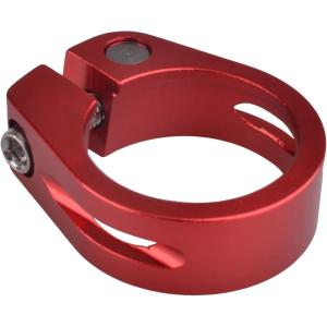 image:imageAzarxis Bike Seat Post Clamp Aluminum Alloy Quick Release Bicycle Seatpost Tube Tightener Clip 286mm 318mm 349mm for Mountain Road Fixie Track Folding DH MTB BMX Bikes Gear2 Red  Non Quick Release