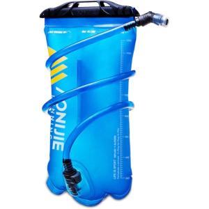 image:imageAzarxis Hydration Bladder 15L 2L 3L Water Reservoir BPAFree for Hiking Backpack Hydration Pack Leak Proof Large Opening Water Storage Bladder Bag for Camping Cycling Running01 Blue