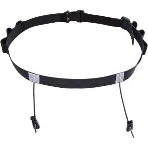 image:imageAzarxis Race Number Bib Belt with 6 Storage Loops Adjustable Elastic Webbing for Men Women Runners Running Jogging Triathlon Marathon Trail Race Cycling2 Black