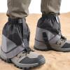 image:imageAzarxis Gaiters Low Gators Snow Ankle Gaiters for Women amp Men amp Youth Outdoor Hiking Walking Backpacking Lightweight Waterproof Adjustable Sand ProofBlack