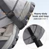image:imageAzarxis Gaiters Low Gators Snow Ankle Gaiters for Women amp Men amp Youth Outdoor Hiking Walking Backpacking Lightweight Waterproof Adjustable Sand ProofBlack