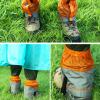 image:imageAzarxis Gaiters Low Gators Snow Ankle Gaiters for Women amp Men amp Youth Outdoor Hiking Walking Backpacking Lightweight Waterproof Adjustable Sand Proof Blue
