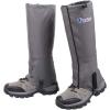 image:imageAzarxis Hiking Gaiters for Outdoor Hunting Walking Backpacking Women Men Ankle Leg Guard Boot Legging Cover Snow Waterproof01 Dark Grey