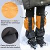 image:imageAzarxis Kids FleeceLined Leg Gaiters Waterproof Snow Boot Gators Hiking Gaiters for Kids Lightweight Outdoor Walking Climbing Hunting Cycling Mountain