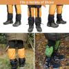 image:imageAzarxis Kids FleeceLined Leg Gaiters Waterproof Snow Boot Gators Hiking Gaiters for Kids Lightweight Outdoor Walking Climbing Hunting Cycling Mountain