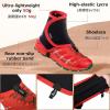 image:imageAzarxis Low Trail Gaiters Shoe Covers Wrapid Gators for Men amp Women amp Youth Running Hiking Climbing Blue amp Black SM