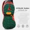 image:imageAzarxis Low Trail Gaiters Shoe Covers Wrapid Gators for Men amp Women amp Youth Running Hiking Climbing Green amp Black SM