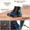 image:imageAzarxis Trail Gaiters Low Ankle Gators Shoes Boots Cover Breathable amp Sand Protection for Men Women Running Triathlon Marathon Cycling Hiking Long Distance Backpacking Ourdoor Sports01e941 Orange  L