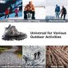 image:imageAzarxis Walk Traction Ice Snow Cleat Treads Grips Grippers Crampons Creepers with 19 Spikes for Shoes Boots Men Women Walking Climbing Hiking Fishing Heavy Duty Anti Slip Stainless Steel1 19 Spikes