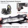 image:imageAzarxis Walk Traction Ice Snow Cleat Treads Grips Grippers Crampons Creepers with 19 Spikes for Shoes Boots Men Women Walking Climbing Hiking Fishing Heavy Duty Anti Slip Stainless Steel1 19 Spikes