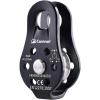 image:imageAzarxis Climbing Pulley 26kN Fixed Plate Aluminum Alloy Rope Pulley Small Micro for Rescue Climbing Hauling Zipline Rigging Rappelling Heavy Duty Black  26 kNBlack