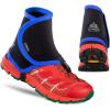 image:imageAzarxis Low Trail Gaiters Shoe Covers Wrapid Gators for Men amp Women amp Youth Running Hiking Climbing Blue amp Black SM