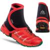 image:imageAzarxis Low Trail Gaiters Shoe Covers Wrapid Gators for Men amp Women amp Youth Running Hiking Climbing Red amp Black LXL