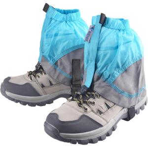 image:imageAzarxis Gaiters Low Gators Snow Ankle Gaiters for Women amp Men amp Youth Outdoor Hiking Walking Backpacking Lightweight Waterproof Adjustable Sand Proof Blue