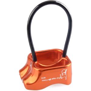image:imageAzarxis Professional Rappel Gear Downhill Equipment ATC Guide Belay Device Rock Climbing Descender for Outdoor Recreation Strong Safe Durable Orange
