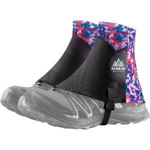 image:imageAzarxis Trail Gaiters Low Ankle Gators Shoes Boots Cover Breathable amp Sand Protection for Men Women Running Triathlon Marathon Cycling Hiking Long Distance Backpacking Ourdoor Sports01e941 Purple  L