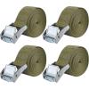 #2 Green & Silver Buckle - 4 Pack