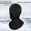 image:imageAzarxis Balaclava Cold Weather Ski Face Mask Cap Warm Fleece Hat Hood Thermal Neck Warmer for Men Women Cycling Skating Black  Long