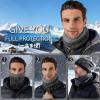 image:imageAzarxis Winter Neck Warmer Gaiter  Thick Thermal Fleece Ski Cover Windproof Face amp Neck Mask for Men and Women02 Blue